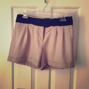 High waisted shorts